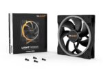 be quiet! LIGHT WINGS 140mm PWM Fan - Angle view