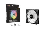 be quiet! LIGHT WINGS LX 120mm PWM high speed Fan - Angle view