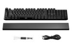 be quiet! LIGHT MOUNT SILENT LINEAR (UK ISO) Keyboard - Angle view