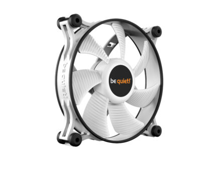 be quiet! SHADOW WINGS 2 120mm White Fan - Angle view