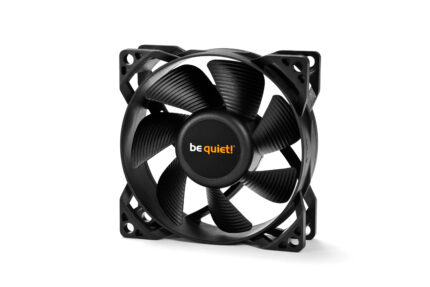be quiet! PURE WINGS 2 80mm PWM Fan - Angle view
