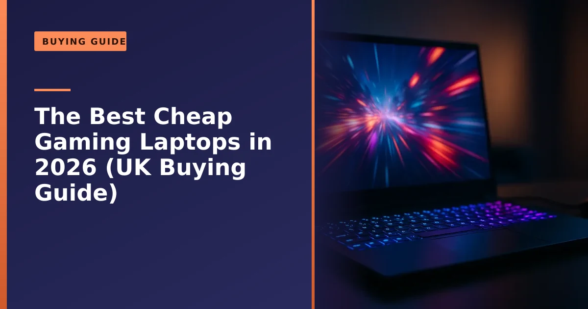 A gaming laptop with a glowing RGB keyboard running a fast-paced game